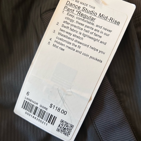 Dance Studio Mid-Rise Pant
Regular - Picture 5 of 5